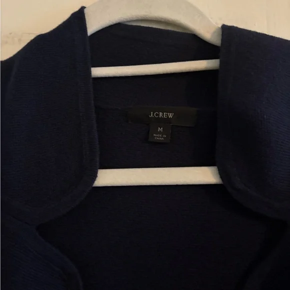 J. Crew Dark Blue Cardigan - Picture 2 of 3